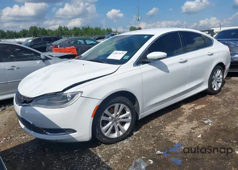 2016 Chrysler 200 Limited z USA, uszkodzony, nr VIN 1C3CCCAB7GN144233